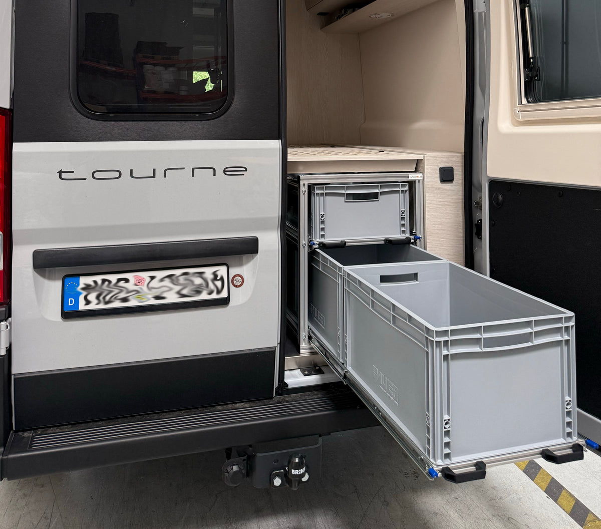 Plateau coulissant arrière 2 niveaux Pössl ROADSTAR X - XT