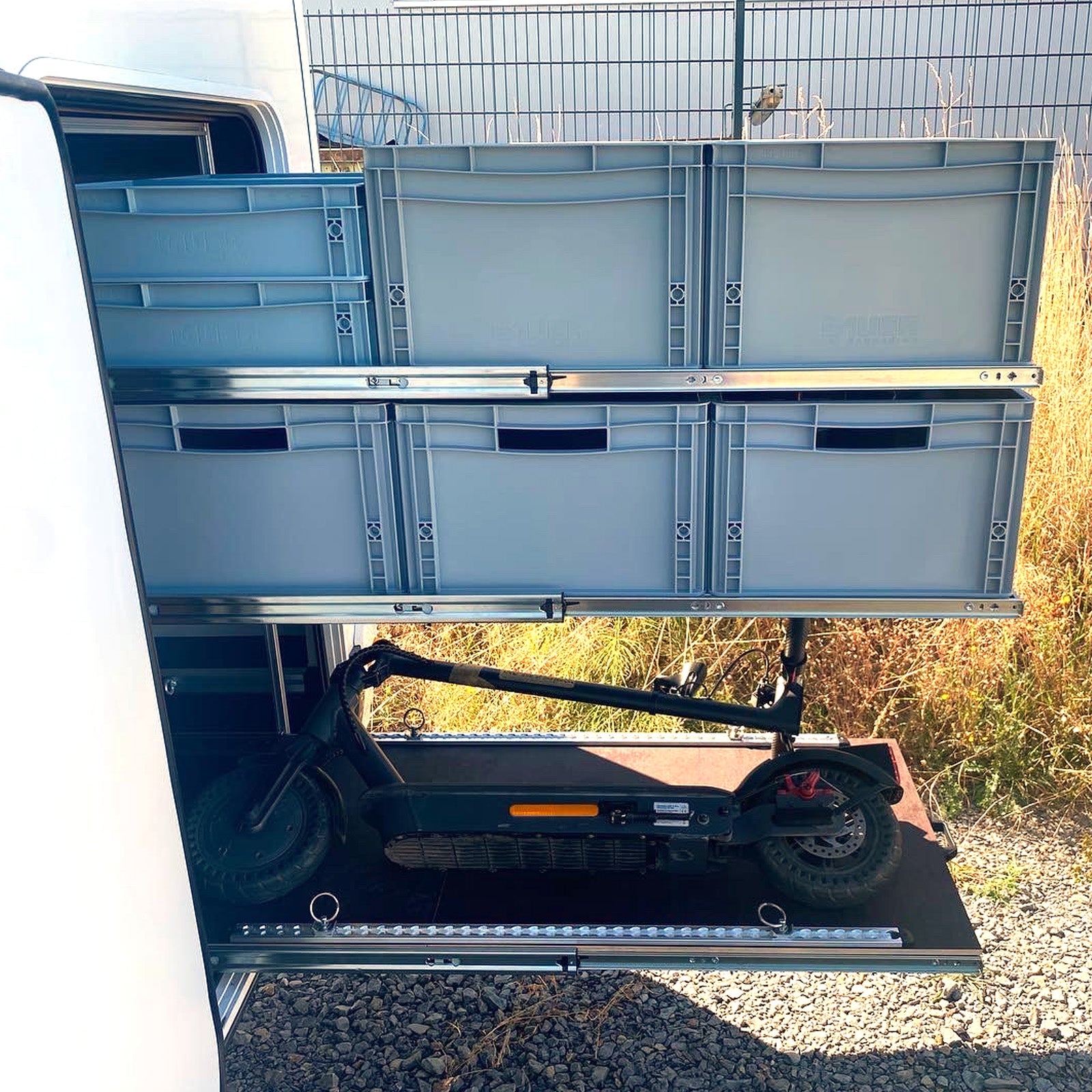 Wysuwana półka do kampera 1200mm x 600mm