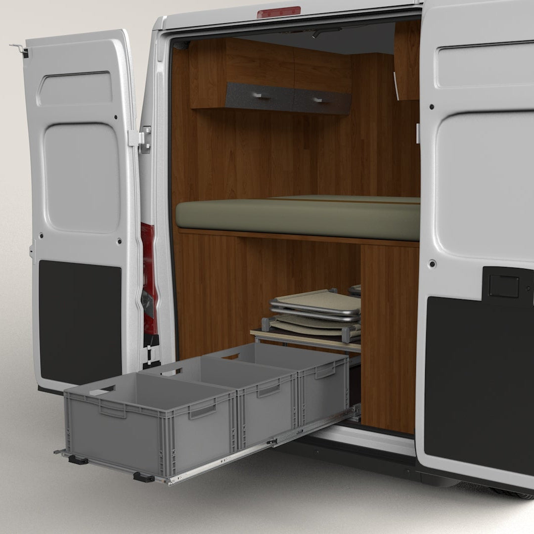 Heckauszug mit Ablage 1200x600 als Animation.